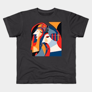 Picasso Style Sing Hymn Kids T-Shirt